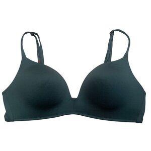 Uniqlo Wireless Padded Bra Green Sz SM